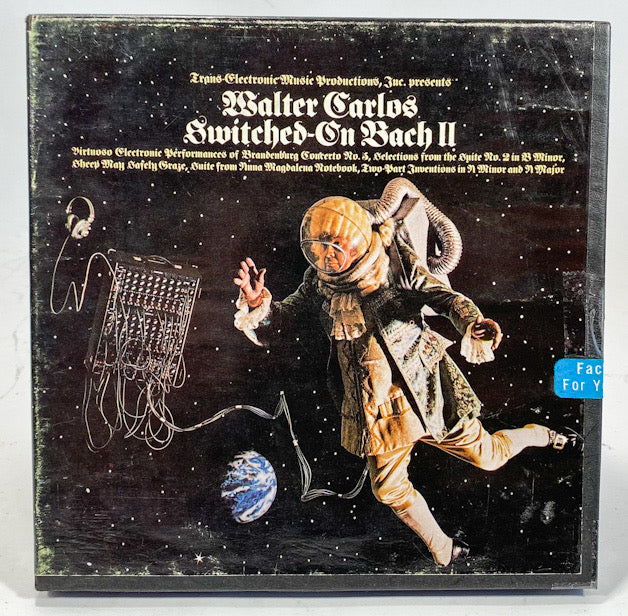 Switched On Bach II by Walter Carlos Reel to Reel Tape 3 3/4 IPS Columbia