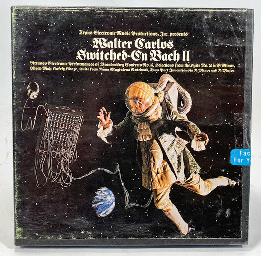 Switched On Bach II by Walter Carlos Reel to Reel Tape 3 3/4 IPS Columbia