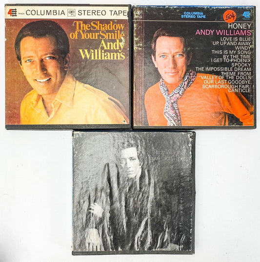 Andy Williams Honey Shadow Of Your Smile You've Got A Friend Reel to Reel Tapes