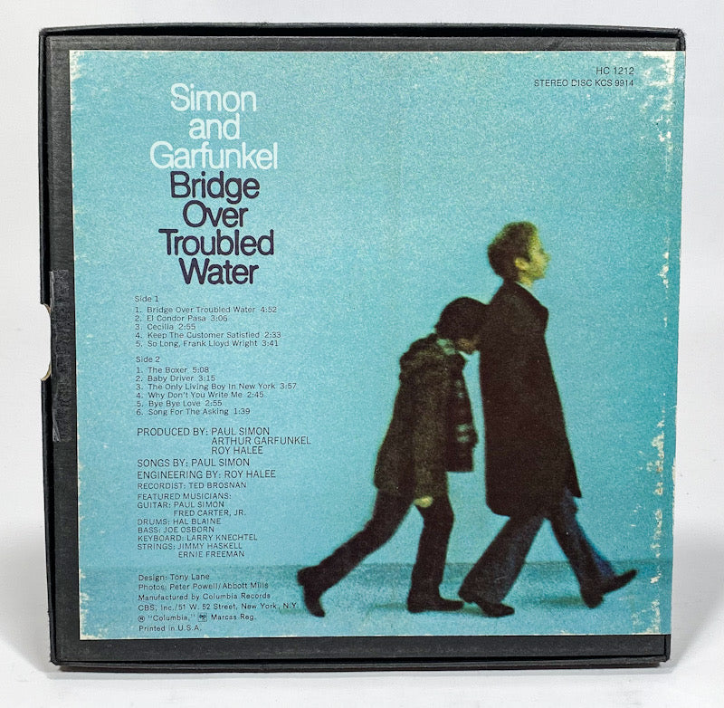 Bridge Over Troubled Water by Simon & Garfunkel Reel to Reel Tape Columbia