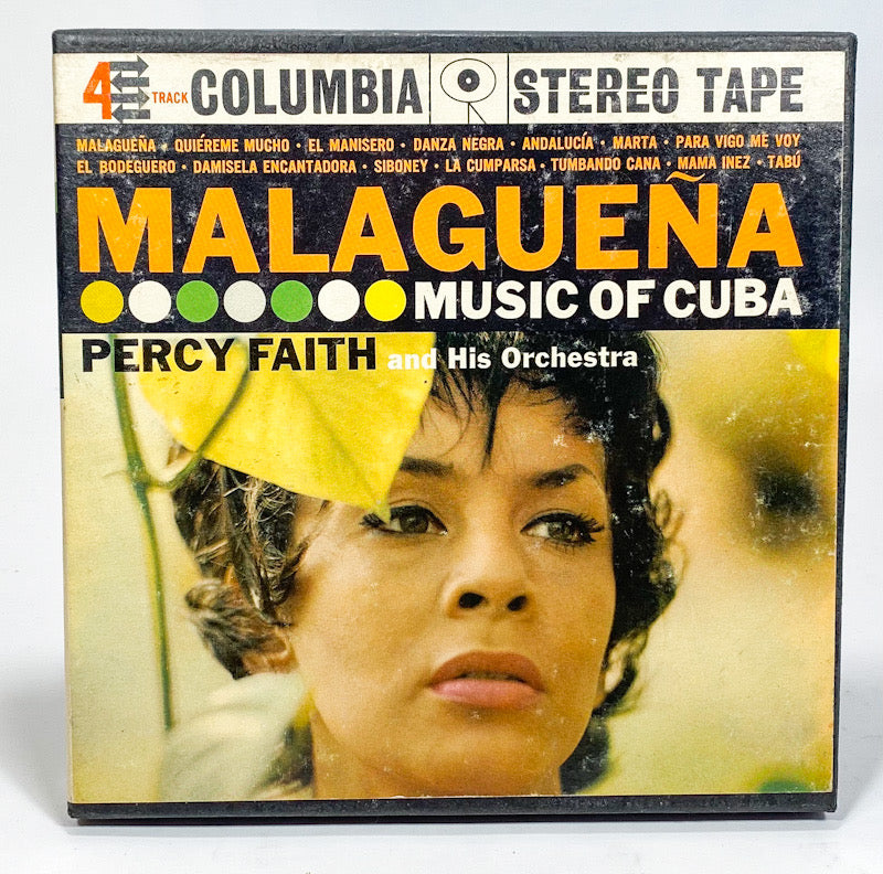 Malaguena Music of Cuba Percy Faith Reel to Reel Tape 7 1/2 IPS Columbia