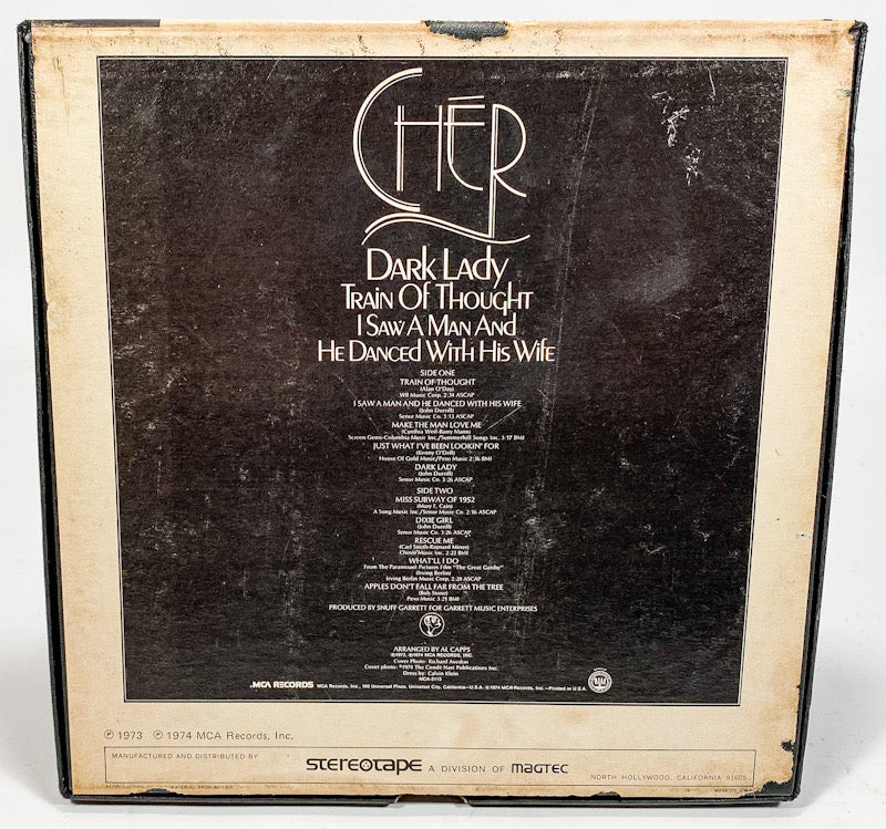 Dark Lady by Cher Reel to Reel Tape 7 1/2 IPS MCA