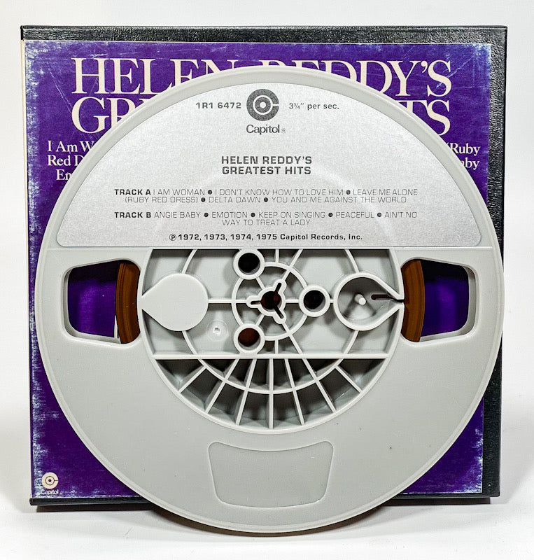 Greatest Hits by Helen Reddy Reel to Reel Tape 3 3/4 IPS Capitol