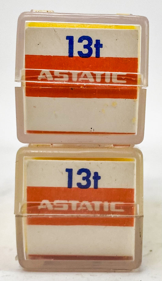 Astatic 13T Double Sided Turntable Cartridge Stylus Set of Two *