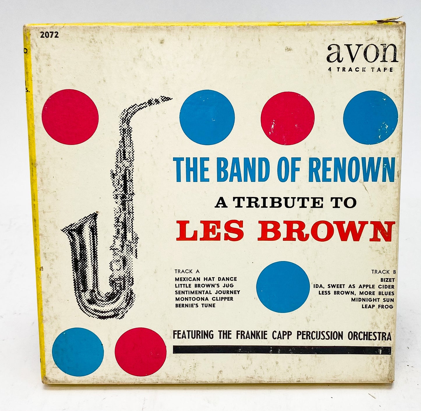 Band Of Renown Tribute To Les Brown Frankie Capp Reel to Reel Tape 7.5 IPS Avon