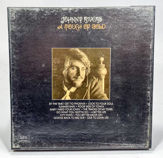 A Touch Of Gold by Johnny Rivers Reel to Reel Tape 3 3/4 IPS Imperial