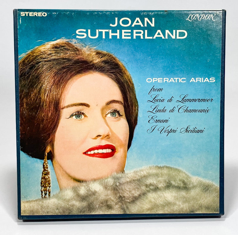 Joan Sutherland Operatic Recital Nello Santi Reel to Reel Tape 7 1/2 IPS London