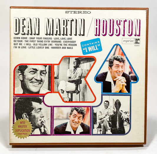 Houston by Dean Martin Reel to Reel Tape 7 1/2 IPS Reprise