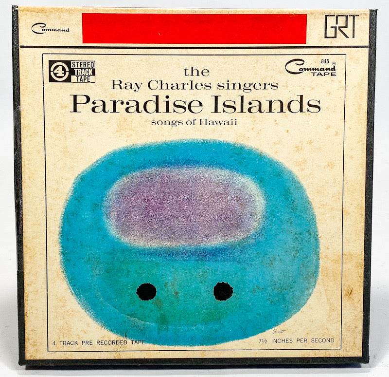 Paradise Islands by The Ray Charles Singers Reel to Reel Tape 7 1/2 IPS Command