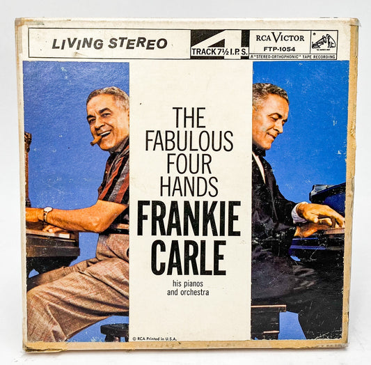 Frankie Carle The Fabulous Four Hands Reel to Reel Tape 7 1/2 IPS RCA