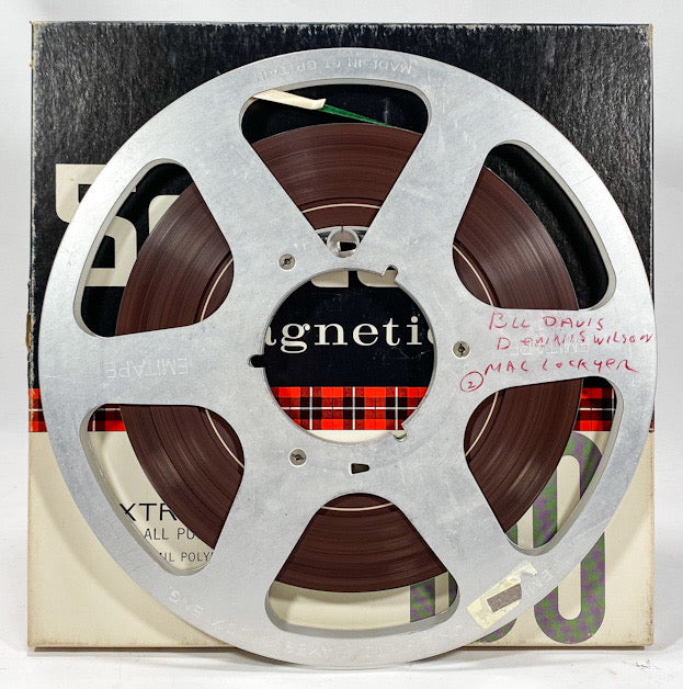 Reginald Leopold Players Master 10.5" EMI Tape Reel to Reel Tape #420