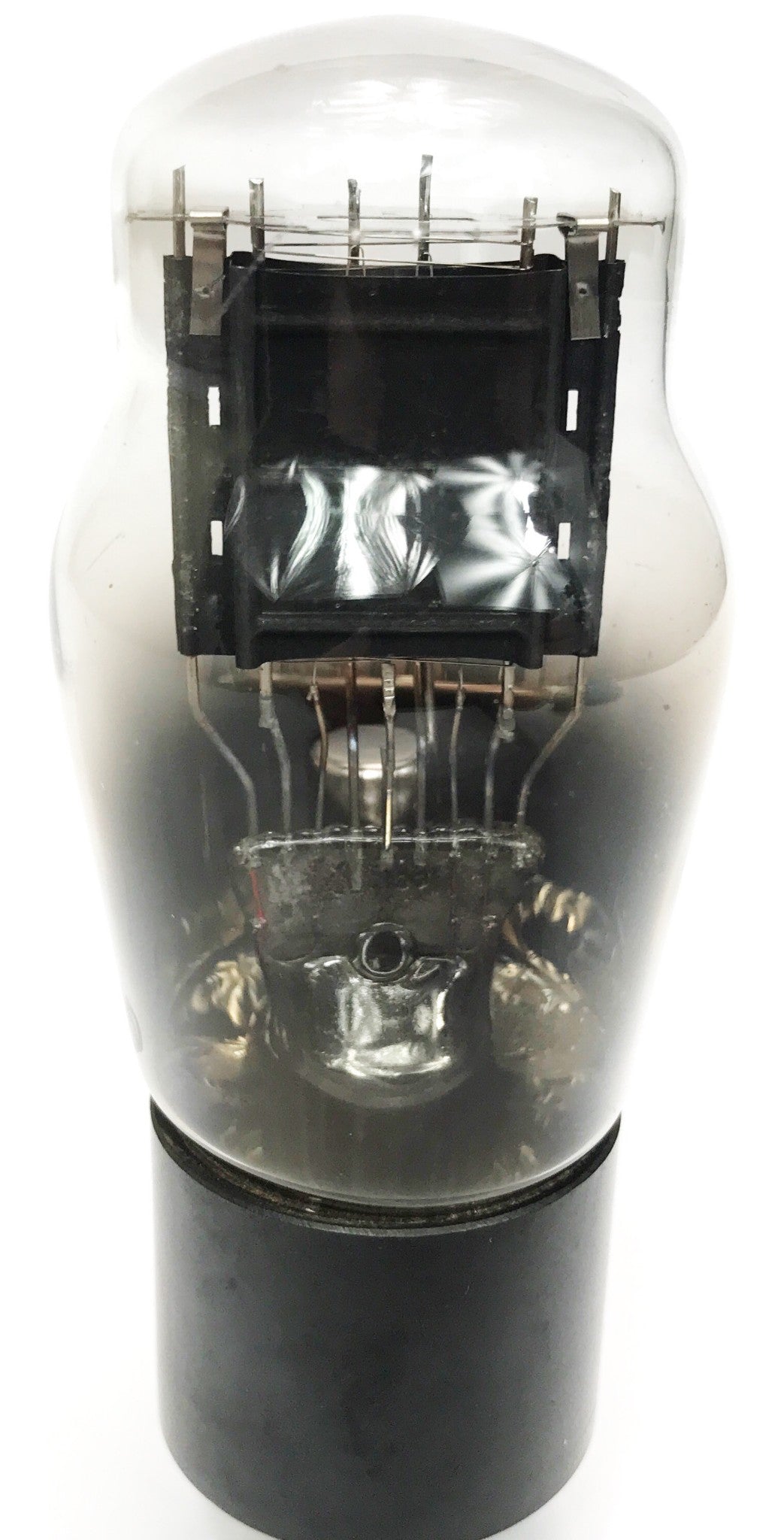 Philco 45 Ribbed Black Plate Bottle Getter Vacuum Tube