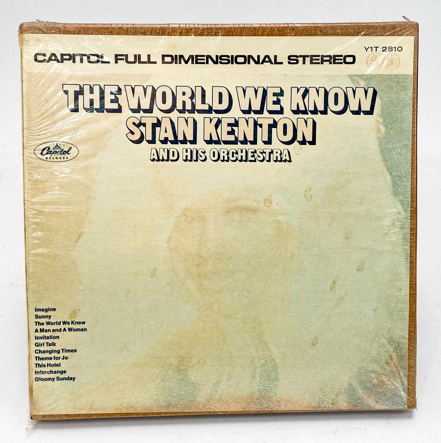 The World We Know Stan Kenton Reel to Reel Tape 3 3/4 IPS Capitol New