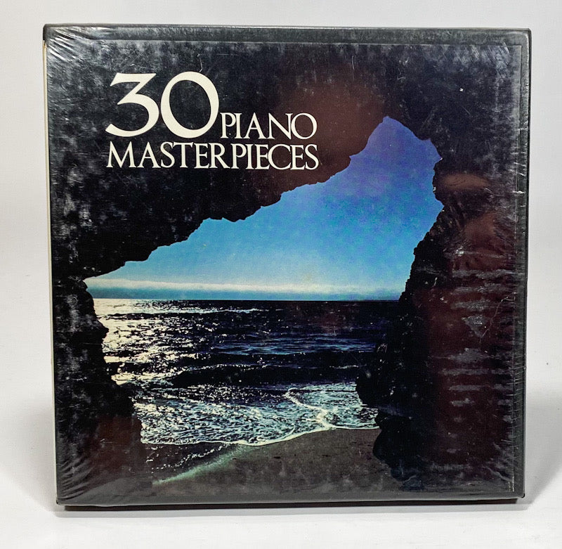 30 Piano Masterpieces Reel to Reel Tape 3 3/4 IPS Columbia New