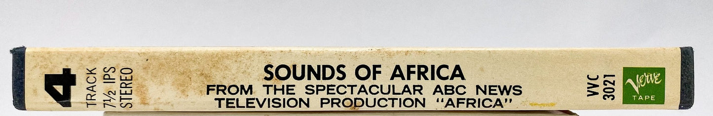 Sounds Of Africa Reel to Reel Tape 7 1/2 IPS ABC TV Show Verve