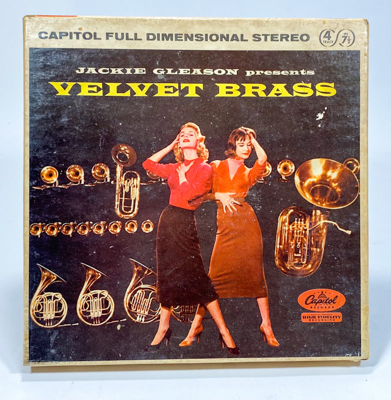 Velvet Brass by Jackie Gleason Reel to Reel Tape 7 1/2 IPS Capitol