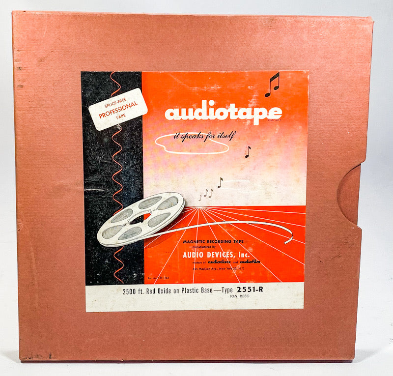 The Tyrolean Ten Master 15 IPS 10.5" Audiotape Reel to Reel Tape ST-598