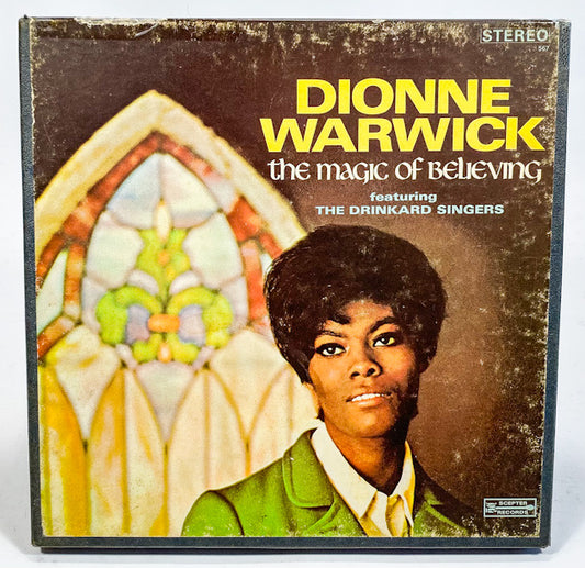 The Magic Of Believing by Dionne Warwick Reel to Reel Tape 3 3/4 IPS Scepter