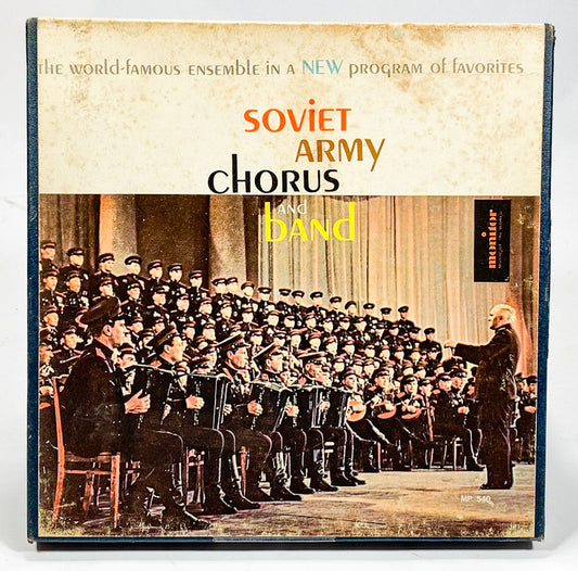 A New Program Of Favorites by The Soviet Army Chorus & Band Reel Tape Monitor