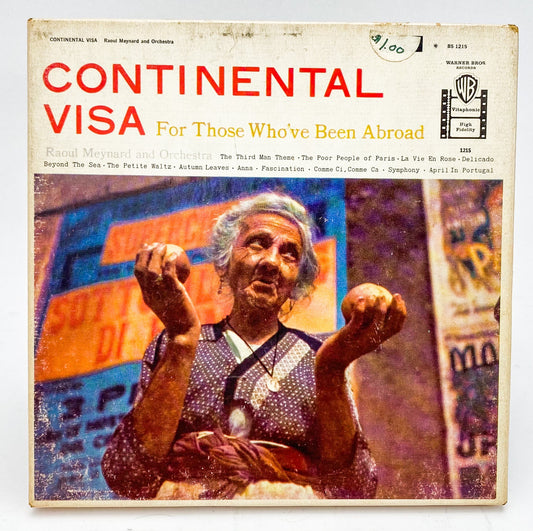 Continental Visa Raoul Meynard Reel to Reel Tape 7 1/2 IPS Warner Bros