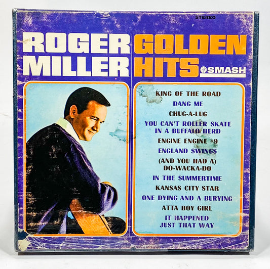 Golden Hits by Roger Miller Reel to Reel Tape3 3/4 IPS Smash