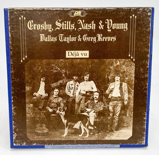 Deja Vu Crosby Stills Nash And Young Reel to Reel Tape 3 3/4 IPS Atlantic