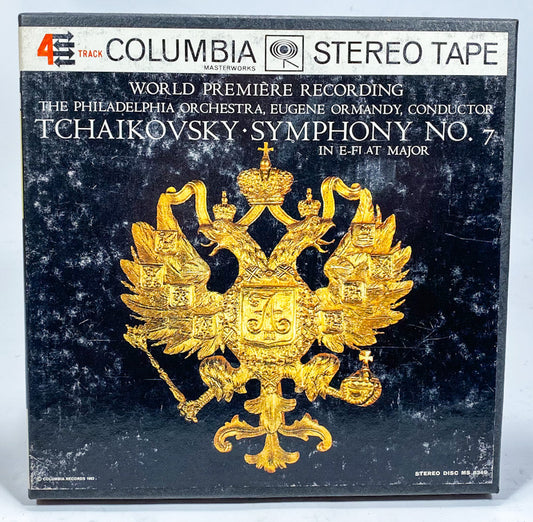 Tchaikovsky Symphony No 7 by Eugene Ormandy Reel to Reel Tape 7 1/2 IPS Columbia