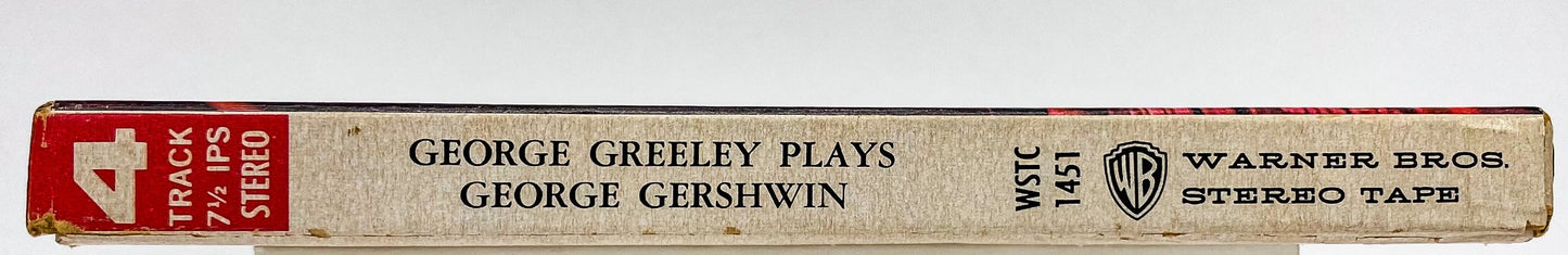 George Greeley Plays George Gershwin Reel to Reel Tape 7 1/2 IPS Warner Bros