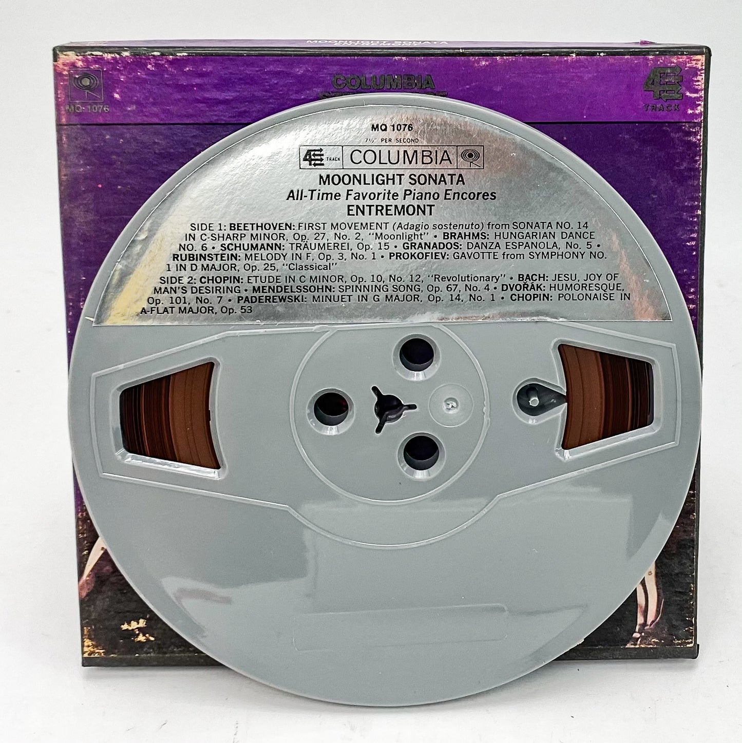 Entremont Moonlight Sonata Reel to Reel Tape 7 1/2 IPS Columbia