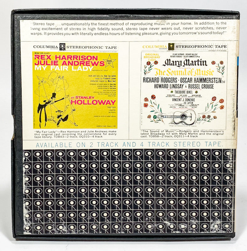 Show Time by Doris Day Reel to Reel Tape 7 1/2 IPS Columbia