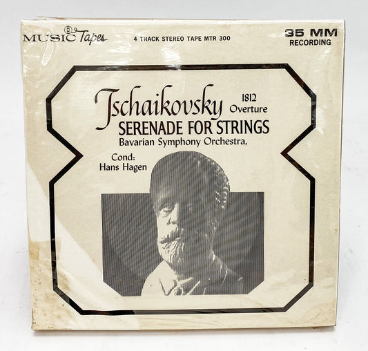 Tchaikovsky 1812 Serenade For Strings Hagen Reel to Reel Tape 7.5" Musictape New