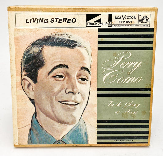 For The Young At Heart Perry Como Reel to Reel Tape 7 1/2 IPS RCA