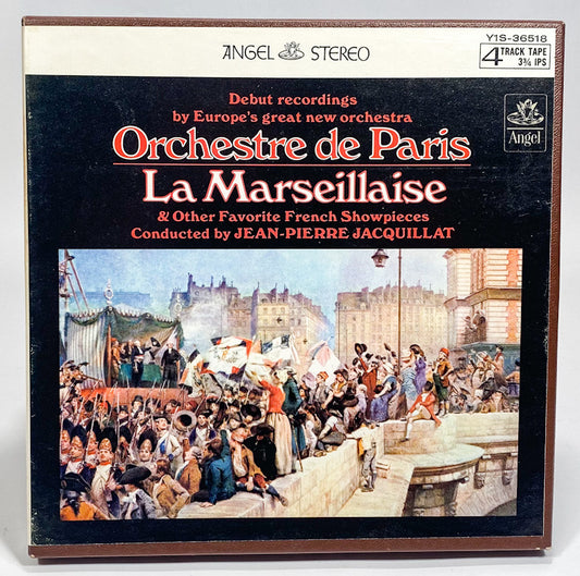 La Marseillaise Jean-Pierre Jacquillat Reel to Reel Tape 7 1/2 IPS Angel