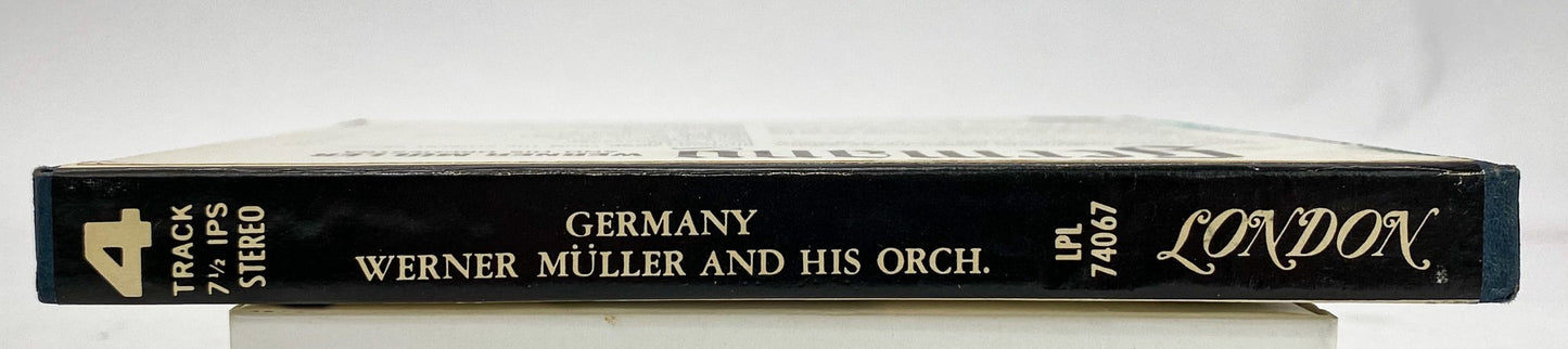 Werner Muller And His Orchestra Germany Reel to Reel Tape 7 1/2 IPS London