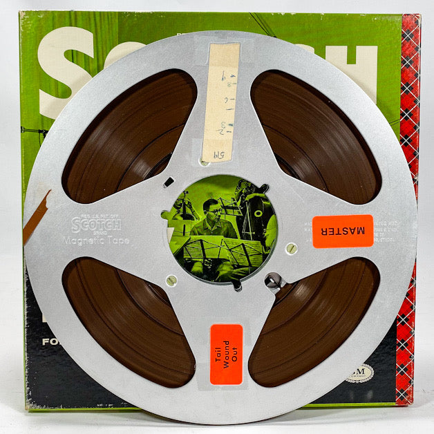 Hal Derwin Master 10.5" Scotch Reel to Reel Tape #519