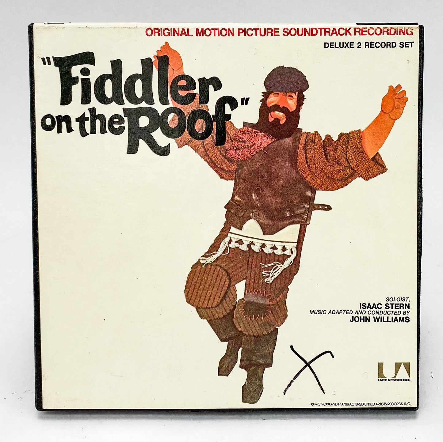 Fiddler On The Roof Soundtrack John Williams Reel to Reel Tape 3 3/4 IPS United