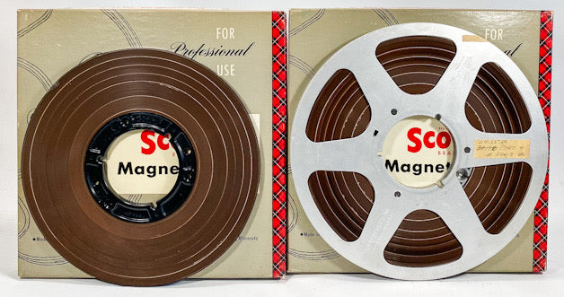 Non-Sectarian Parts 3 and 4 Master 10 1/2" 15 IPS Reel to Reel Tapes 5003