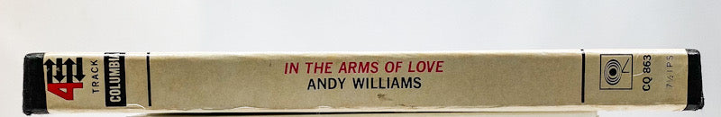 In The Arms Of Love by Andy Williams Reel to Reel Tape 7 1/2 IPS Columbia