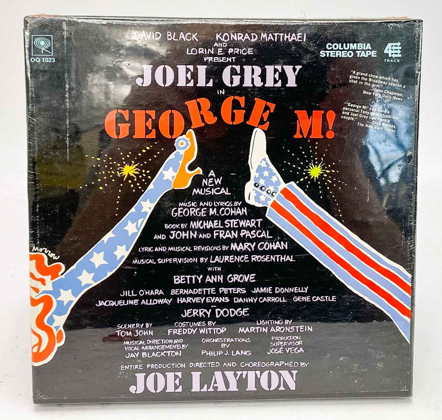 Joel Grey In George M! Reel to Reel Tape 7 1/2 IPS Columbia Joe Layton