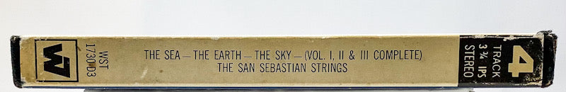 The Sea The Earth The Sky by San Sebastian Strings Reel to Reel Tape Warner Bros