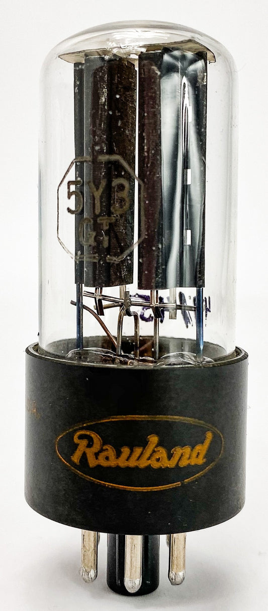 RCA 5Y3GT Black Plate D Getter Balanced Vacuum Tube