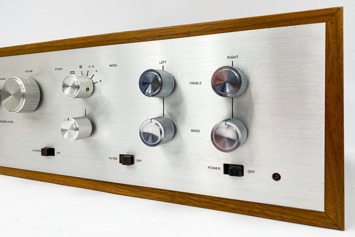 Dynaco PAS-3X Stereo Vacuum Tube Preamplifier w/ Wood Cabinet