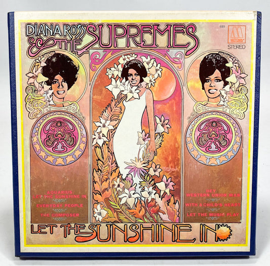 Let The Sunshine In by Diana Ross and The Supremes Reel Tape 3.75 IPS Motown