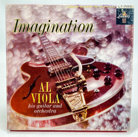 Imagination Al Viola His Guitar And Orchestra Reel to Reel Tape 7.5 IPS Liberty