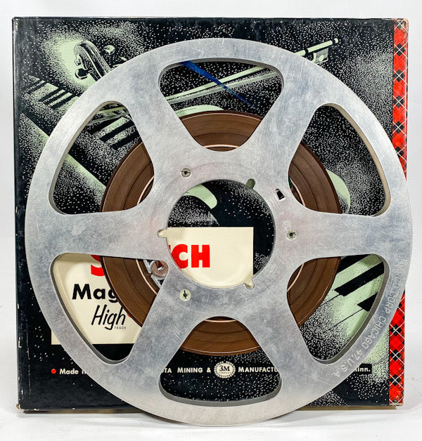 Guitarra Espanol Richard Pick Master 10.5" Reel to Reel Tapes #455