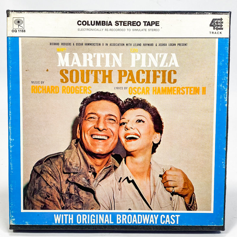 South Pacific Original Broadway Cast Reel to Reel Tape 7 1/2 IPS Columbia