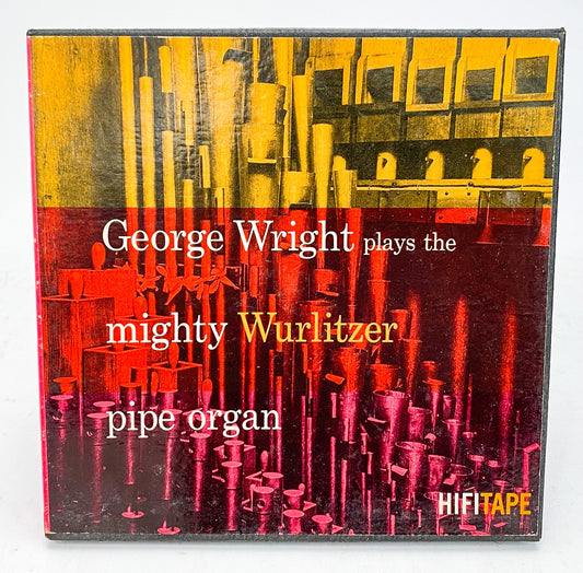 George Wright Plays The Mighty Wurlitzer Reel to Reel Tape 7 1/2 IPS HIFITAPE