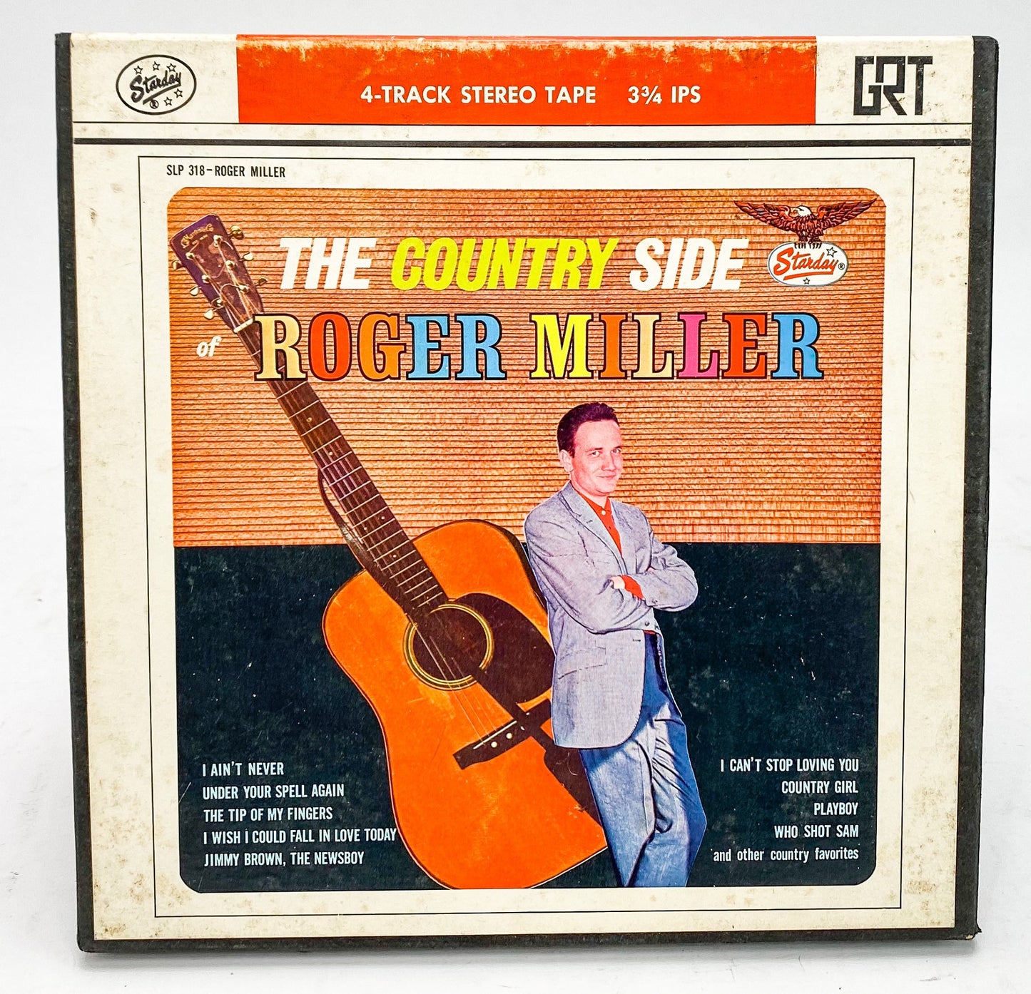 The Country Side of Roger Miller Reel to Reel Tape 3 3/4 IPS Starday