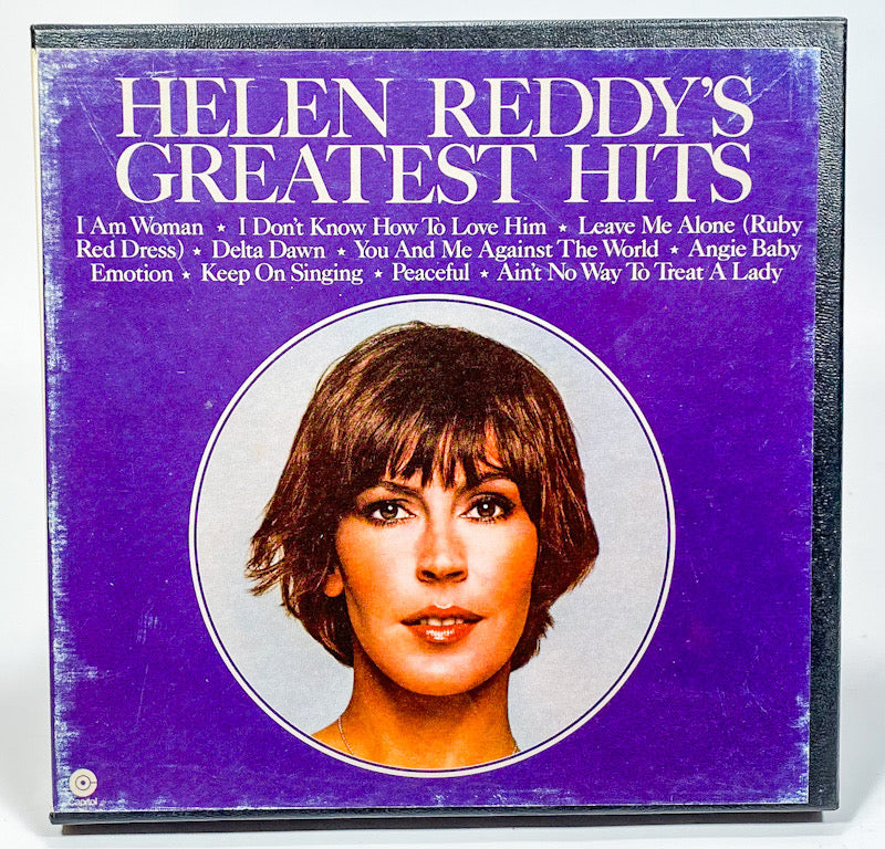 Greatest Hits by Helen Reddy Reel to Reel Tape 3 3/4 IPS Capitol