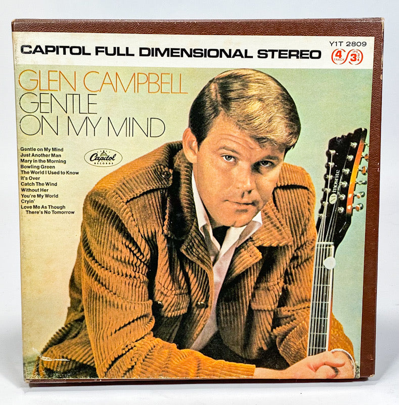 Gentle On My Mind by Glen Campbell Reel to Reel Tape 3 3/4 IPS Capitol